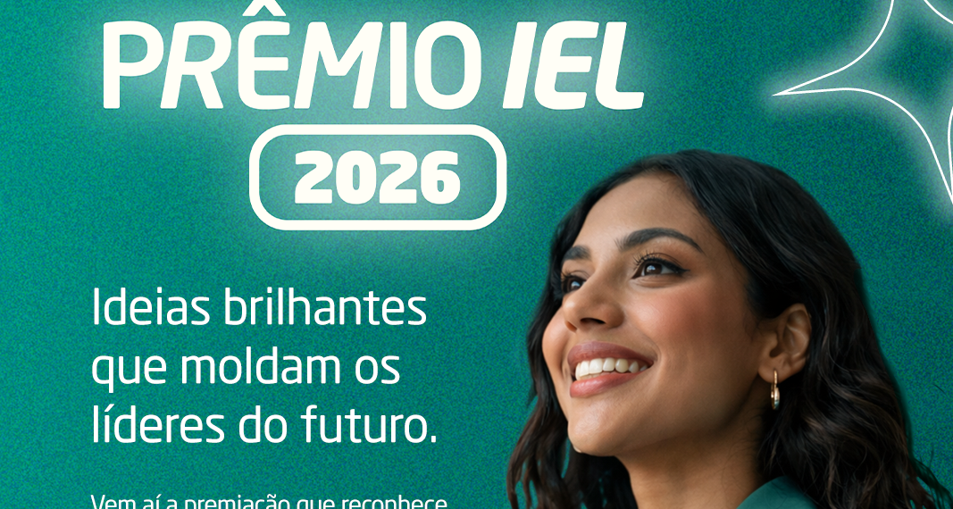 Prêmio IEL 2026 recebe inscrições até 16 de junho