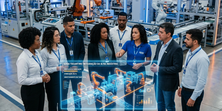 SENAI Tocantins promove imersão para aproximar indústrias das aplicações práticas da inteligência artificial