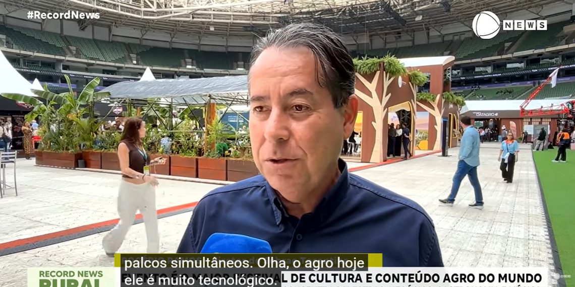 Sebrae Tocantins ganha destaque nacional durante a GAFFFF com entrevista à Record News